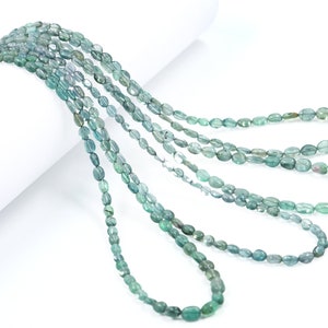 AA Quality Tourmaline Smooth Oval Beads, Natural Tourmaline Oval Beads, Plain Tourmaline Beads, Smooth Tourmaline Gemstone Beads, SKU1643