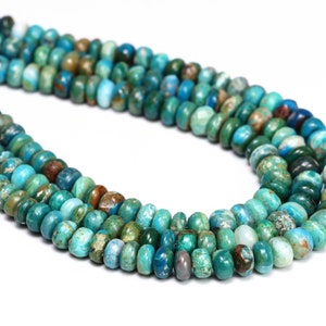 AA Quality Opalina Smooth Rondelle Beads, Opalina Rondelle Beads, Opalina Smooth Beads, Opalina Jewelry Making Gemstone Beads, SKU2166