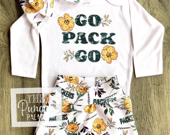 baby girl packers jersey