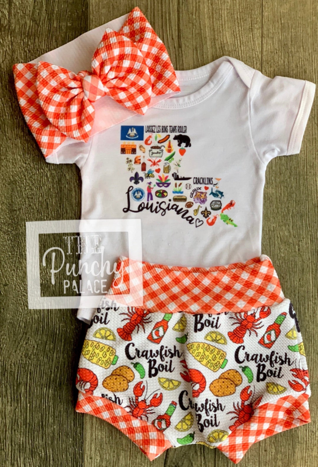 Baby Full Outfit Set Toddler Full Outfit Set Trendy Baby Designer Baby Clothing Louisiana Things Crawfish Boil Baby Clothing Set Etsy
