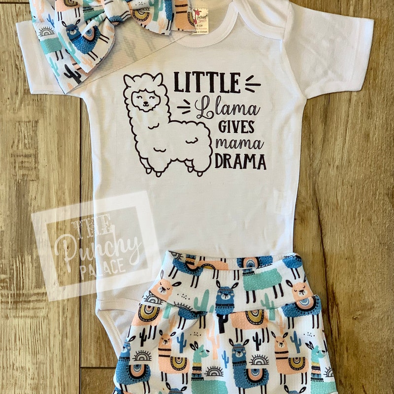 Llama Baby Onesie - Etsy