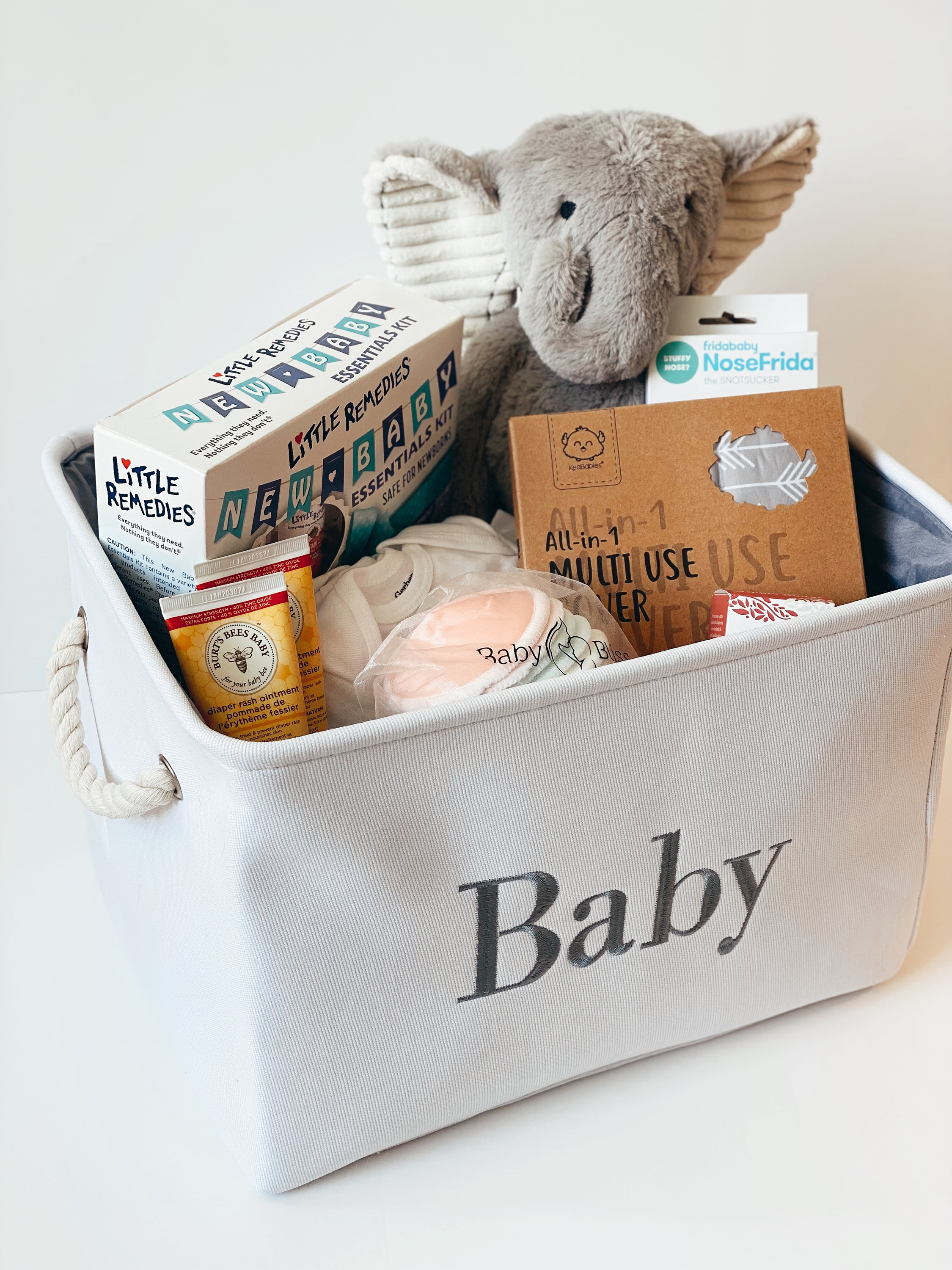 THE BEST New Baby Essentials Gift Basket Etsy