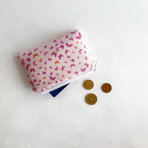 Monedero/Cartera Rosa con Mariposas