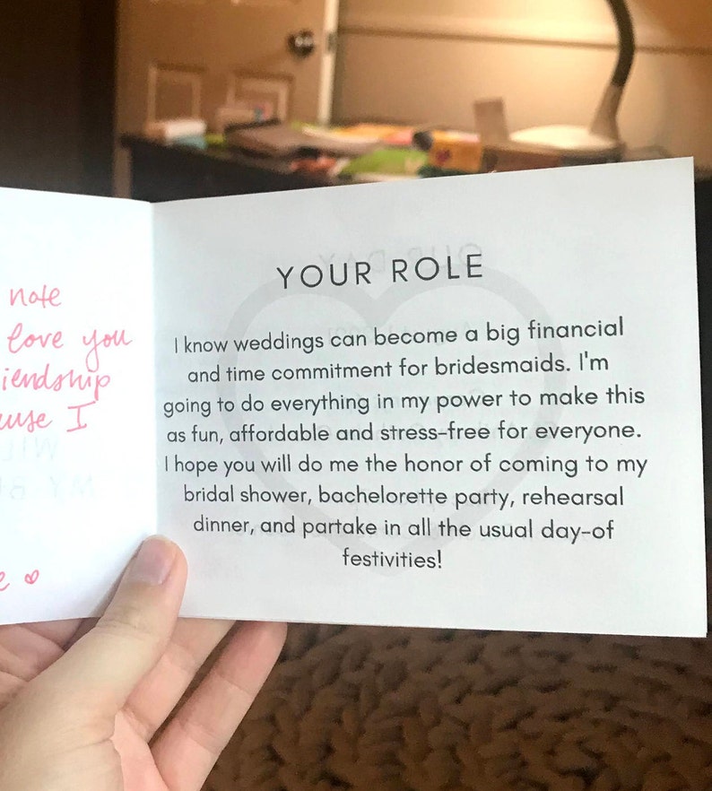Printable Bridesmaid Proposal Booklet - Etsy
