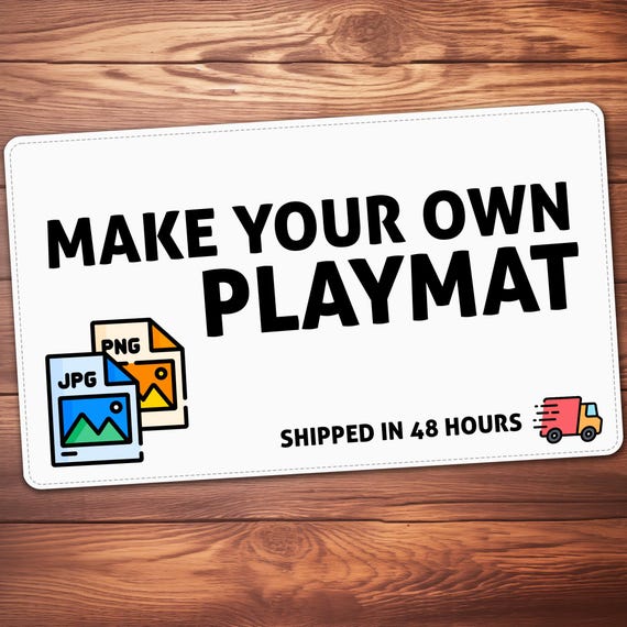 Play Mat Custom Make Your Own Custom Playmat