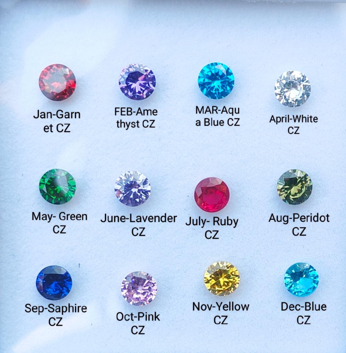Birthstone Colors Singapore