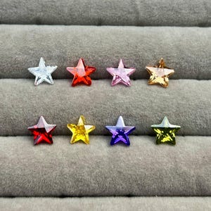 Zirkonia AAA Qualität Zirkonia Sternform Mix Farbe CZ Lose Steine (3 mm-8 mm) Zirkonia