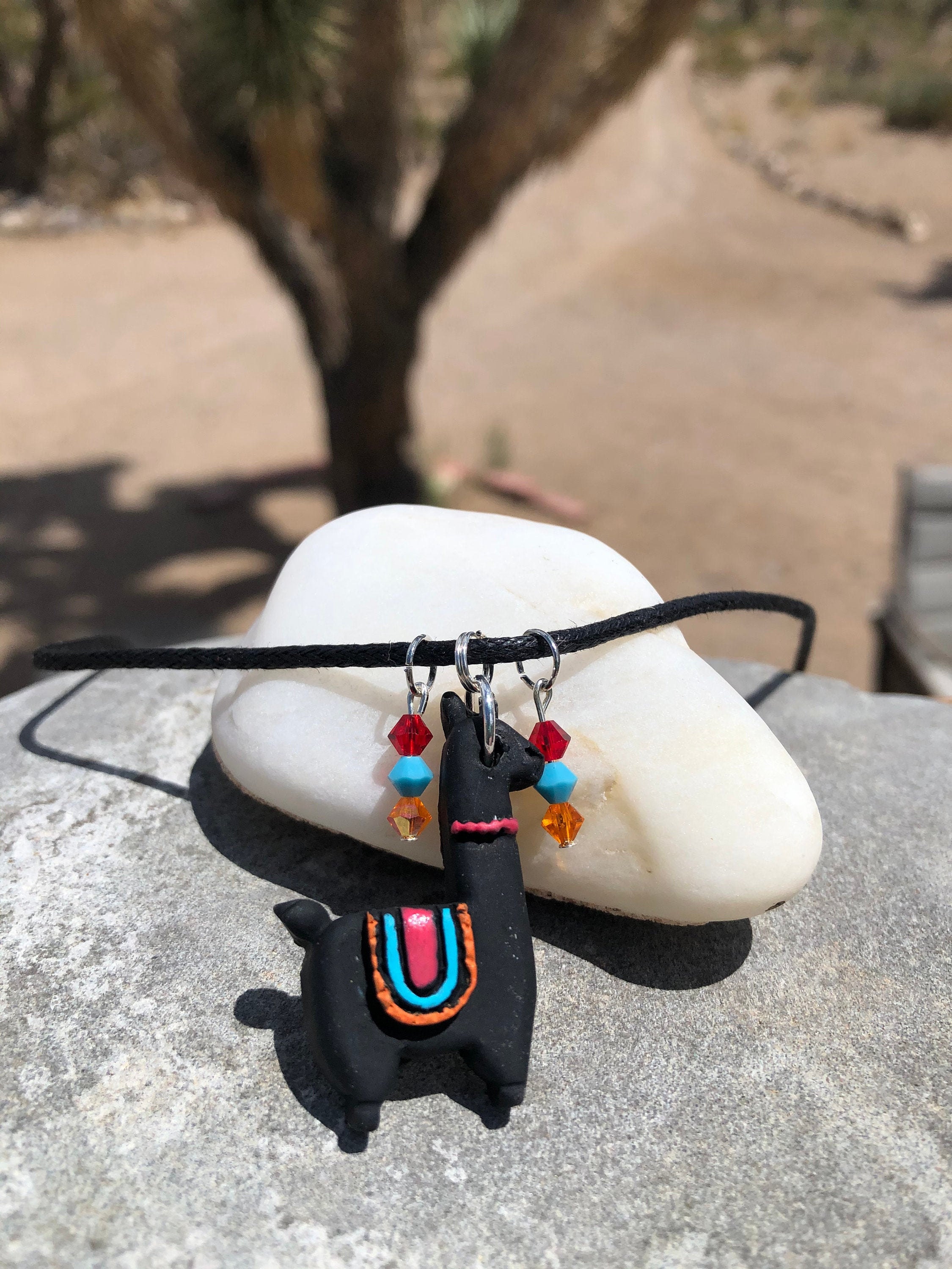 Llama necklace | Etsy