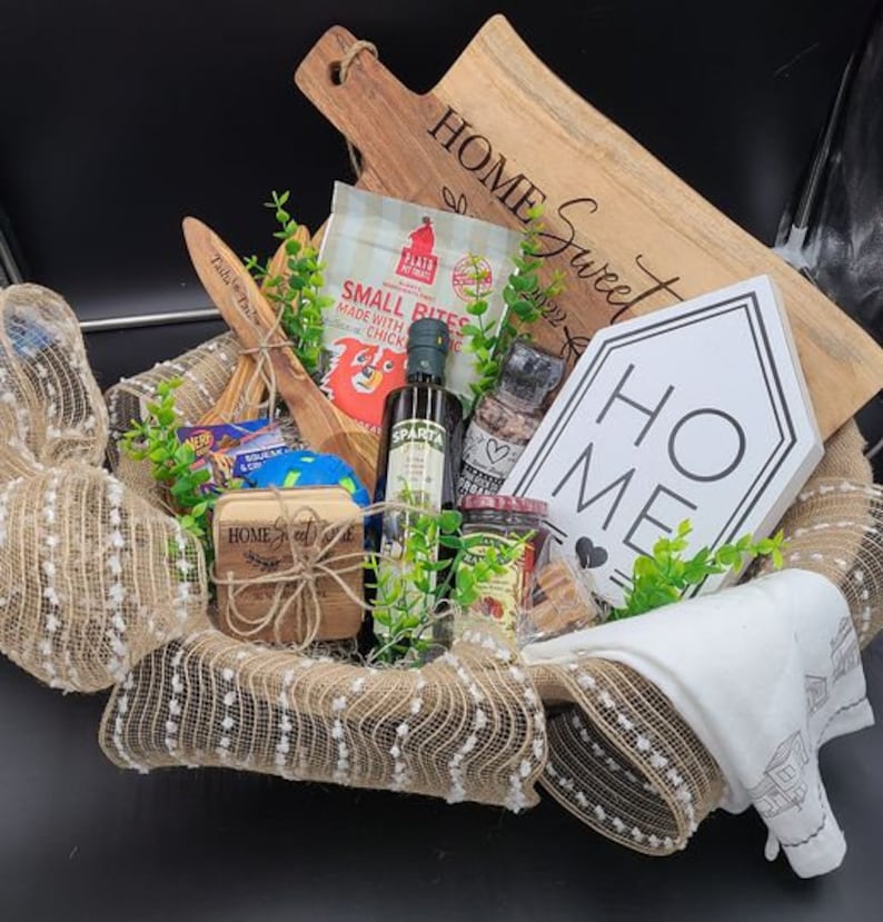 Custom Gift Basket Etsy