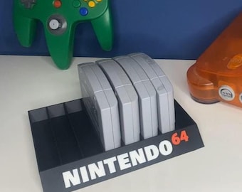 Nintendo 64 Game Holder 8 Slot Display Stand N64