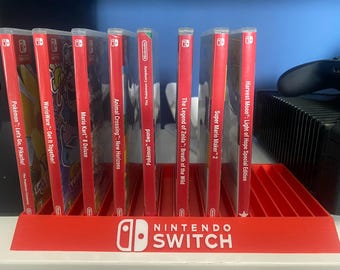 15 or 20 Slot Nintendo Switch Game Case Holder Display Stand