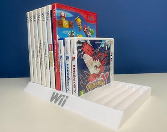 15 Slot Nintendo Wii Display Stand Games Mount Holder