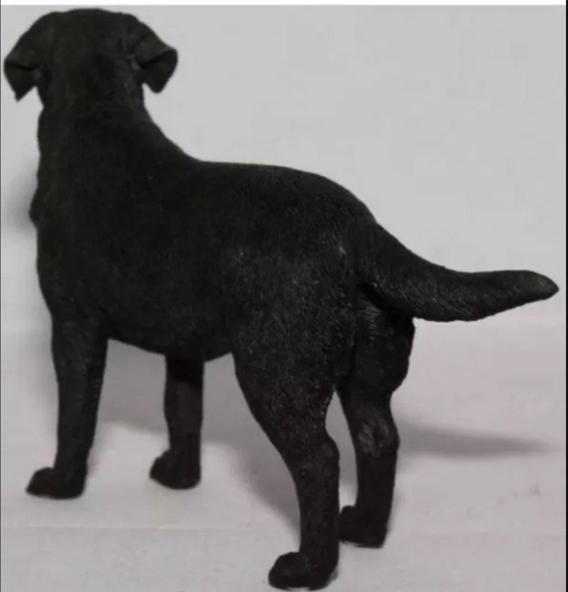 Black Labrador Dog Ornament Figurine Standing Dog Studies - Etsy UK