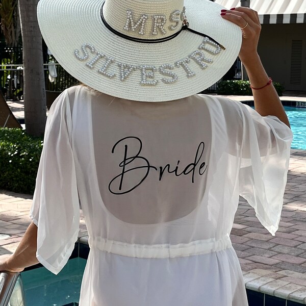 Bridal Shower Hat Etsy