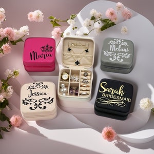 Customizable Jewelry Box - Unique Storage Solution for Accessories