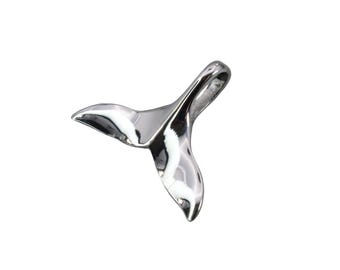 Sterling  Silver  925  Whales Tail  Pendant