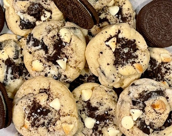 Cookies and cream cookies, cookies n cream cookies, Mothers day and Fathers day gift idea, 1 dozen