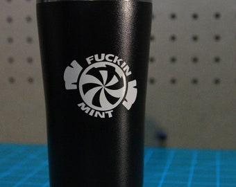 GreenStar "FUCKIN' MINT" Vinyl Decal Sticker - Glossy, Multiple Sizes (10, 12, 24 Inches Tall)