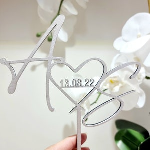 Personalised Wood Cake Toppers | Wedding | Events | Custom | Wood | Lasercut