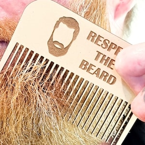 Beard and Moustache Comb | Gift idea | Father’s Day | Birthdays