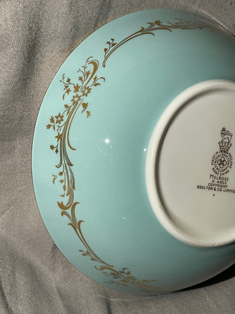 ROYAL DOULTON English Bone China Discontinued Melrose Pattern Etsy