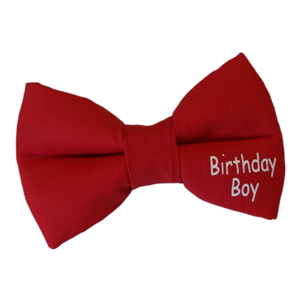 Birthday Boy - Dog Bow Tie