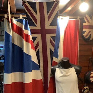 Stunning woollen Union Jack flag / pennant by woven magic