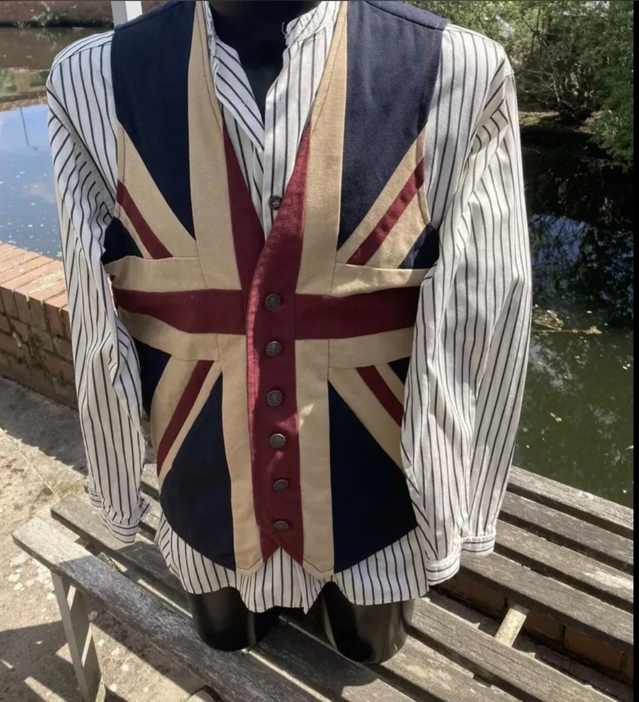 Union Jack Waistcoat Adult Union Jack Waistcoat Adult