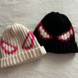 Crocheted Spiderman (Miles Morales and Gwen Stacey) Beanie