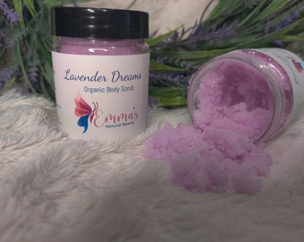 Lavender Dreams Organic Body Scrub
