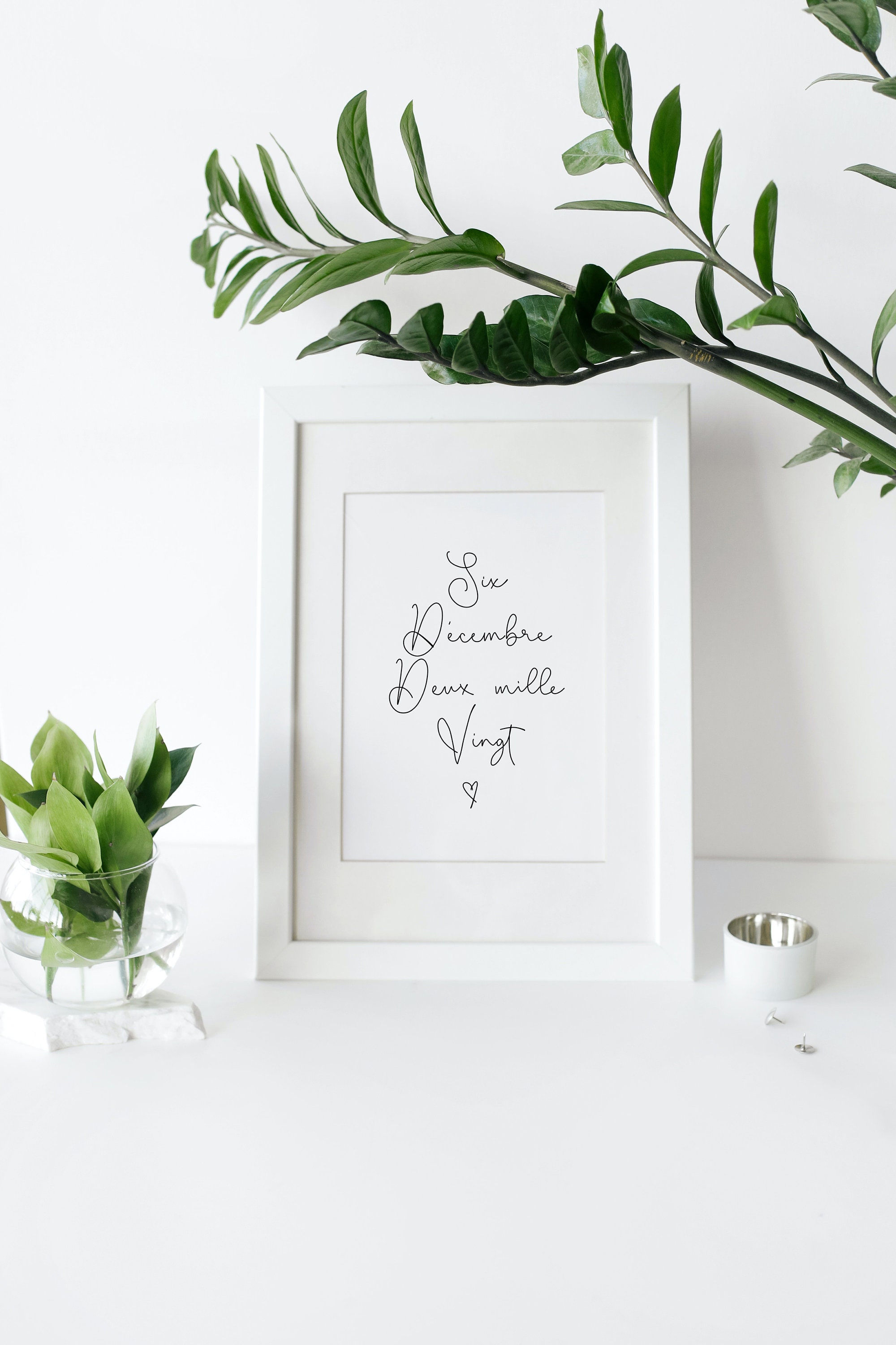 Affiche Personnalisée - Date Stylo