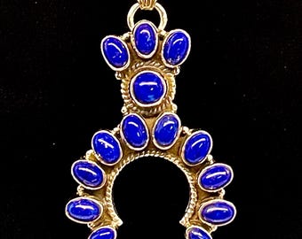 Vintage Dan Dodson Lapis Lazuli Naja Pendant