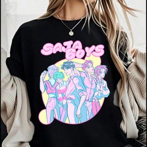 Kpop Saja Boys Shirt, Kpop Demon Hunters T-Shirt, Kpop Huntrix Shirt, Kpop Music Shirt, Kpop Merch, Demon Hunters Merch, Saja Boys Fan Gifts