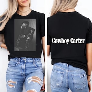 Camiseta Cowboy Carter de Beyoncé, mercancía de la gira Rodeo Chitlin Circuit de Beyoncé 2025, camiseta Cowboy Carter de Beyoncé, camiseta musical de Beyhive, regalo para fans