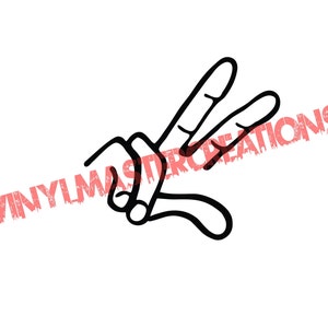 Wave Peace Sign windshield Vinyl Decal Sticker Logo Graphic