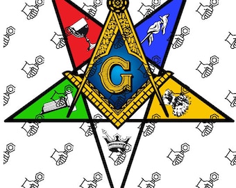 Orden de la Estrella de Pascua digna de WP, logotipo PNG OES con fondo transparente, imagen limpia grande