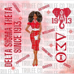 1913 Delta Sorority Delta Omega Theta Skinny Tumbler Sublimation DRUCKBAR PNG, Becher, digitaler Download