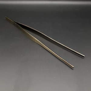 Gold Plated 12-inches (30cm) Chef & Cocktail Tweezer | Stainless Steel
