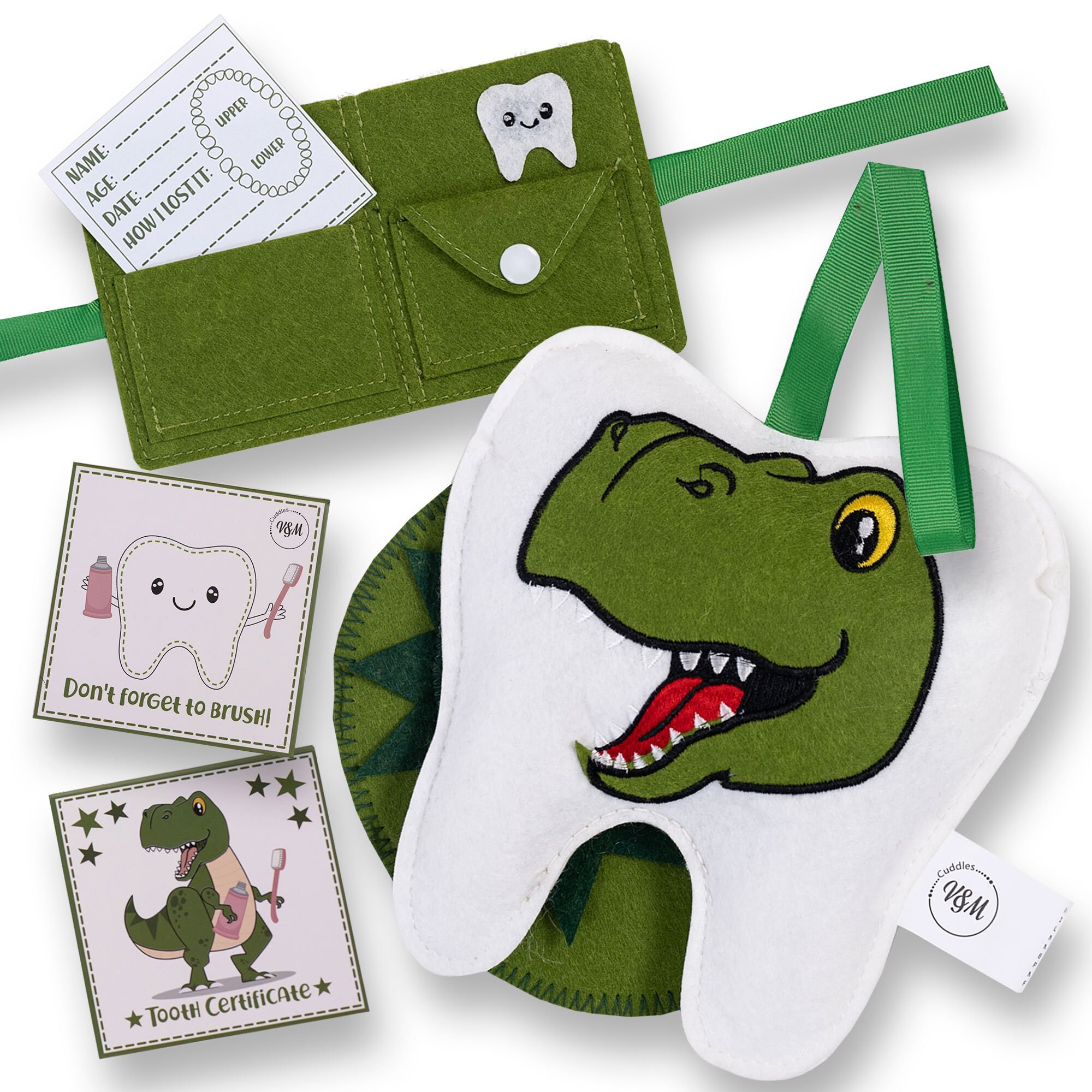 Tooth Fairy Cushion Dinosaur main image 0