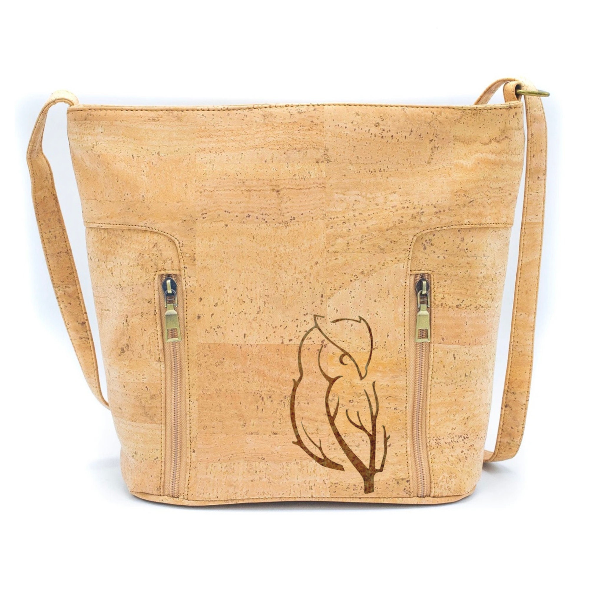 Cork Shoulder Bag Genuine Cork Bag - Etsy