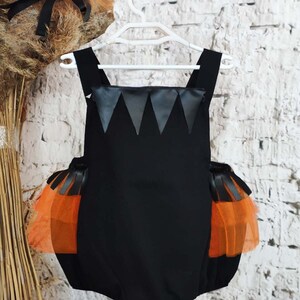Halloween Baby Girl Costume, My First Halloween Tulle Tutu Romper, Toddler Cake Smash Photoshoot