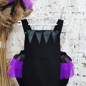 Halloween Baby Girl Costume, My First Halloween Tulle Tutu Romper, Toddler Cake Smash Photoshoot
