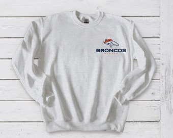 white bronco sweatshirt