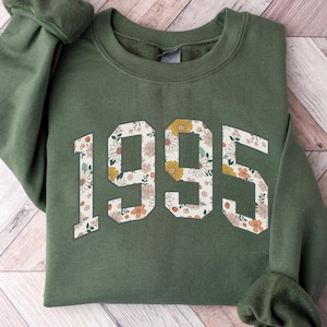 Vintage 1985 Sweatshirt, 1985 Birth Year Sweatshirt, 40th Birthday Sweatshirt, 40th Birthday Gifts for Women, Fortieth Birthday Sweatshirt
