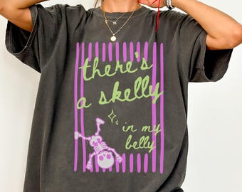 Skeleton Halloween Maternity Shirt, October Pregnancy Announcement, Spooky Mama Shirt, Funny Pregnant Comfort Colors Tshirt