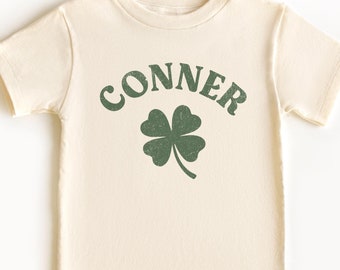Kids St Patricks Day Shirt, Toddler St Patricks Day Shirt, Girls Personalized Shamrock Kids Shirt, Youth St Paddys Day, Custom Kids Shirts