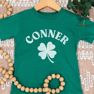 Kids St Patricks Day Shirt, Toddler St Patricks Day Shirt, Girls Personalized Shamrock Kids Shirt, Youth St Paddys Day, Custom Kids Shirts