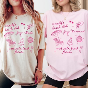 Mermaid Bachelorette Shirts, Beach Bachelorette Tshirts, Mermaid Bach T Shirt, Coastal Bachelorette Tees, Tropical Bach Party Comfort Colors