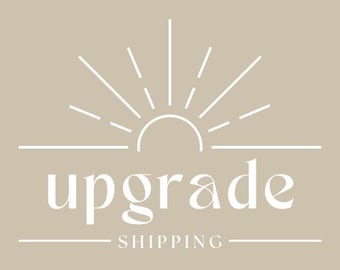 Shipping Upgrade