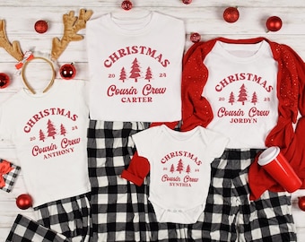 Cousin Crew Shirts Christmas, Family Matching Cousin Crew, Cousin Reunion Shirt, Christmas Cousin Party, Family Reunion Shirts Cousin Gift